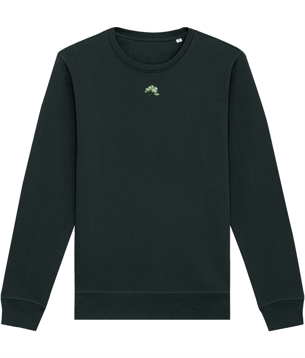 Black Wanaka Tree Nature Psychedelic Sweatshirt