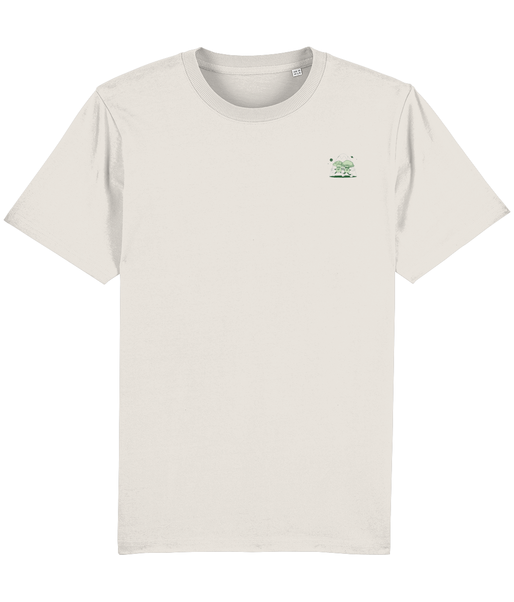Discreet Shroom & Tree with Mountain T-Shirt